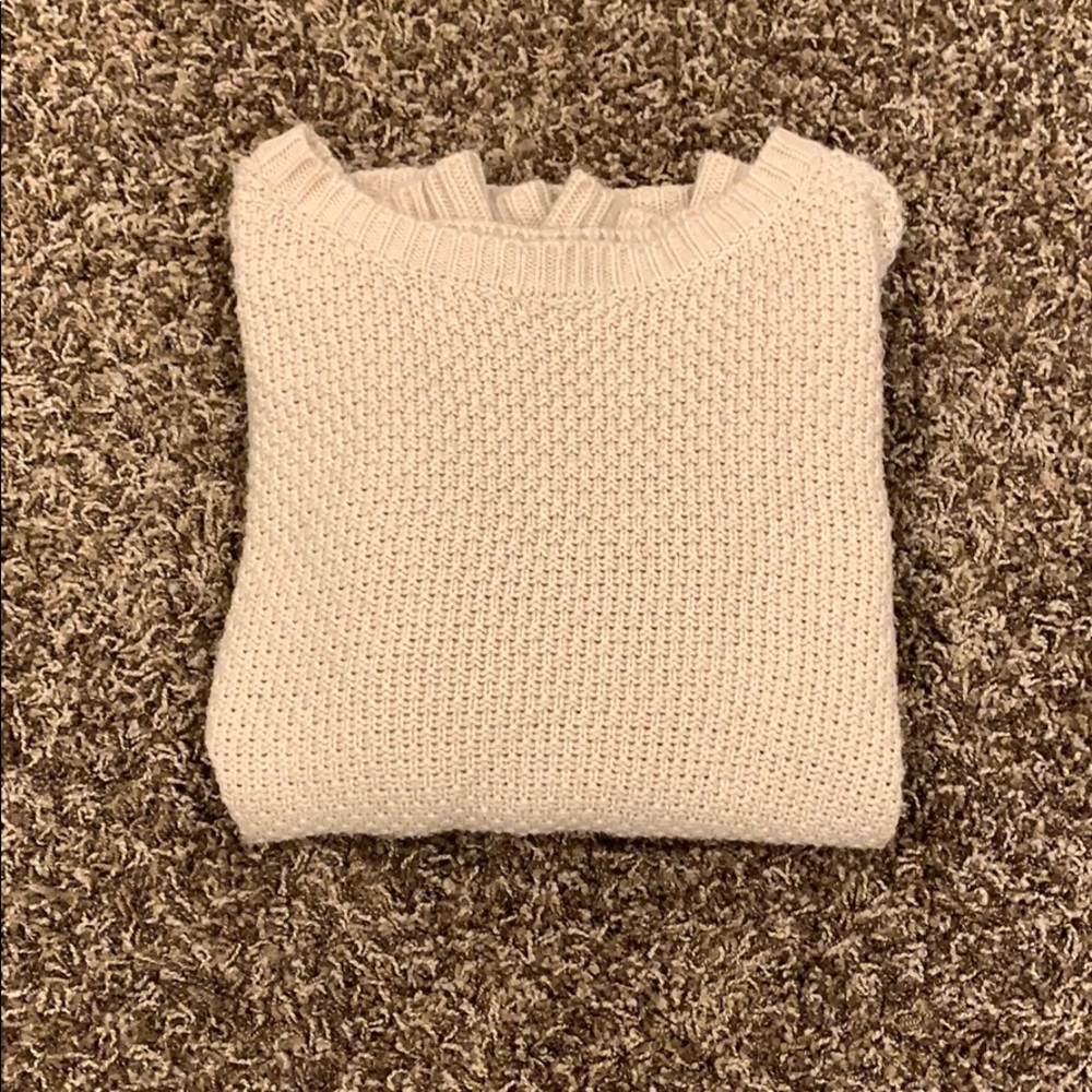 Tan Knit Sweater